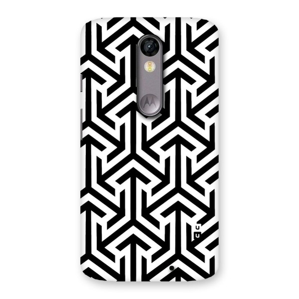 Abstract Triple Arrows Back Case for Moto X Force