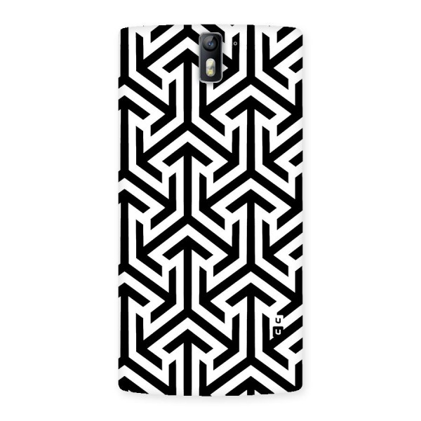 Abstract Triple Arrows Back Case for One Plus One