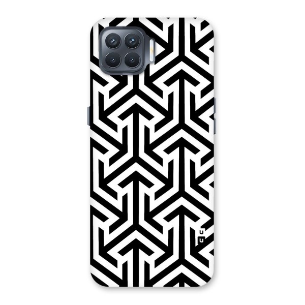 Abstract Triple Arrows Back Case for Oppo F17 Pro