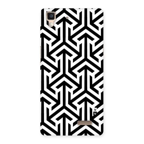 Abstract Triple Arrows Back Case for Oppo R7