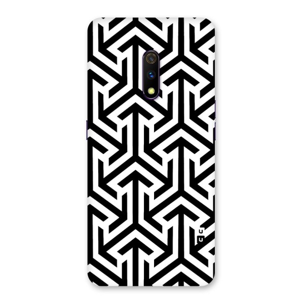 Abstract Triple Arrows Back Case for Realme X