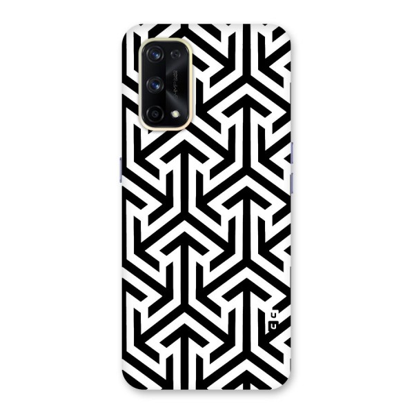 Abstract Triple Arrows Glass Back Case for Realme X7 Pro