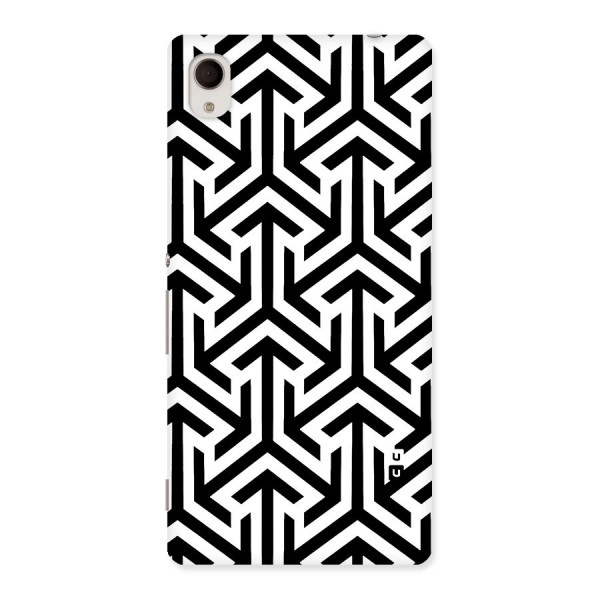 Abstract Triple Arrows Back Case for Sony Xperia M4