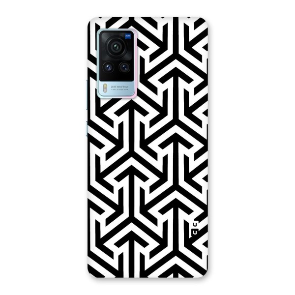 Abstract Triple Arrows Glass Back Case for Vivo X60 Pro