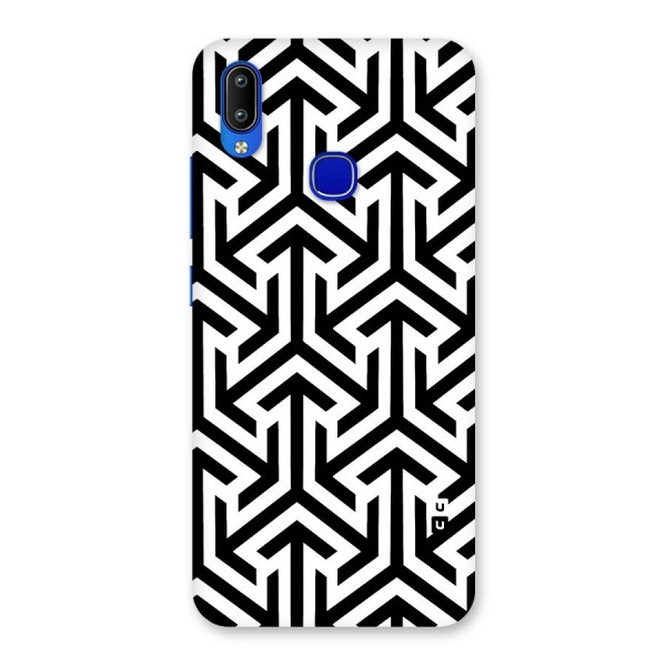 Abstract Triple Arrows Back Case for Vivo Y91