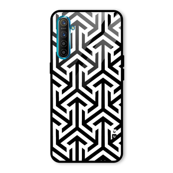 Abstract Triple Arrows Glass Back Case for Realme XT