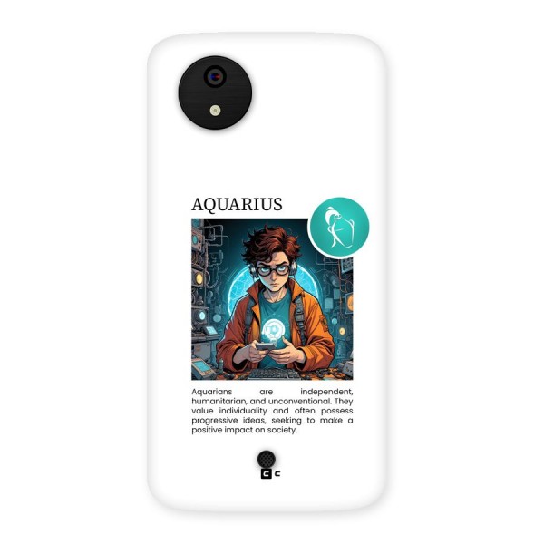 Admire Aquarius Back Case for Canvas A1  AQ4501