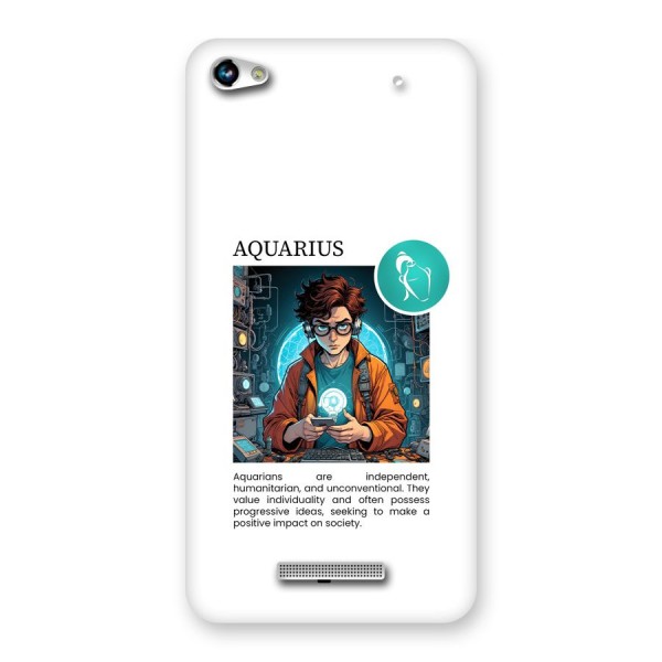 Admire Aquarius Back Case for Canvas Hue 2 A316