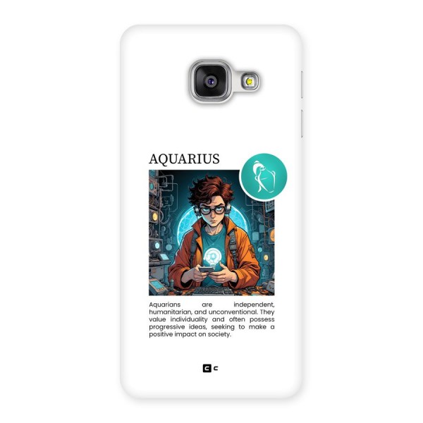 Admire Aquarius Back Case for Galaxy A3 (2016)