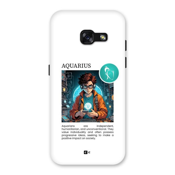 Admire Aquarius Back Case for Galaxy A3 (2017)