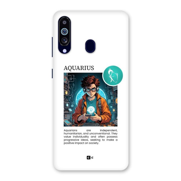 Admire Aquarius Back Case for Galaxy A60