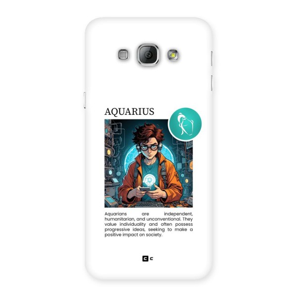 Admire Aquarius Back Case for Galaxy A8