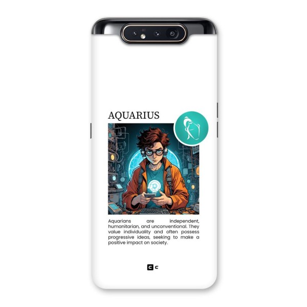 Admire Aquarius Back Case for Galaxy A80