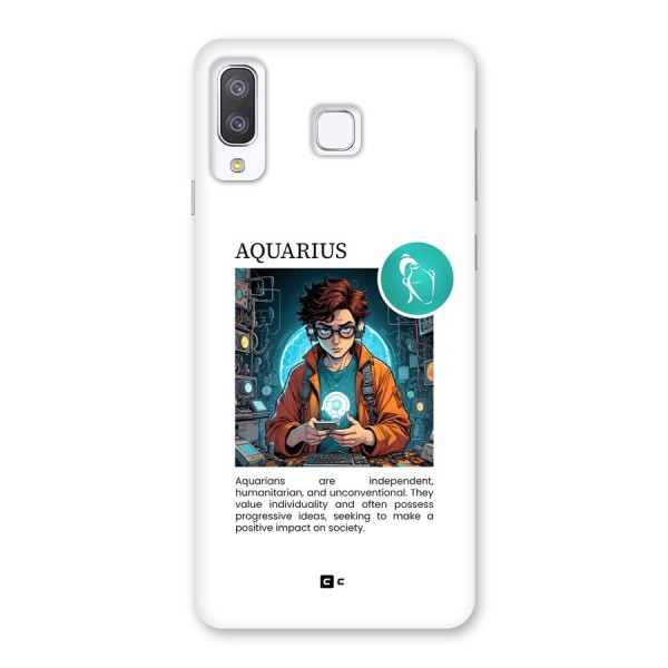 Admire Aquarius Back Case for Galaxy A8 Star