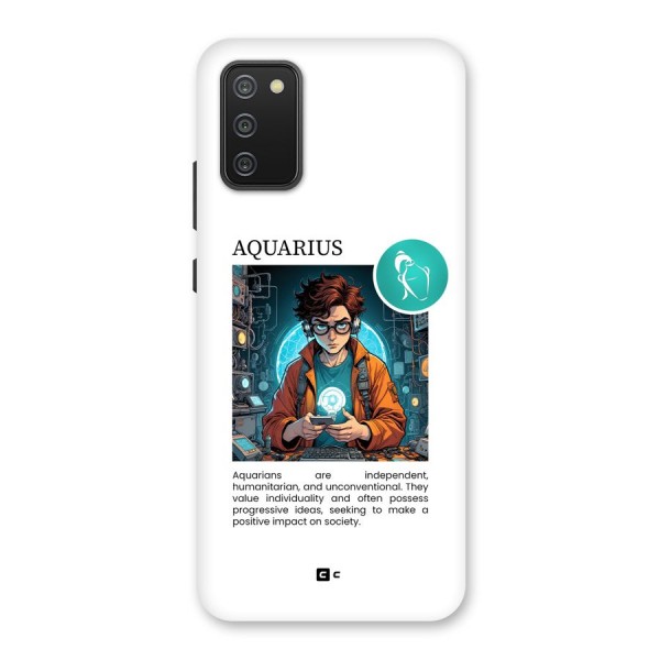 Admire Aquarius Back Case for Galaxy F02s