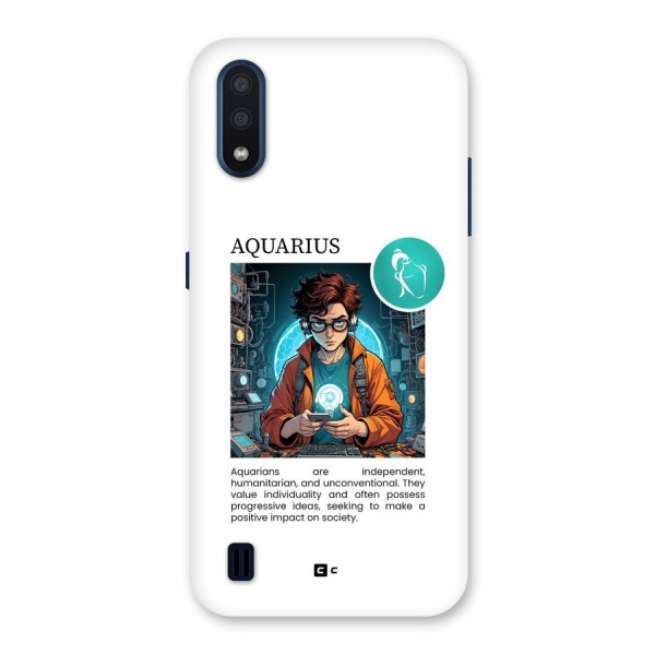 Admire Aquarius Back Case for Galaxy M01