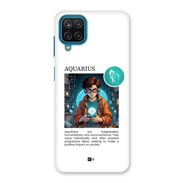 Admire Aquarius Back Case for Galaxy M12