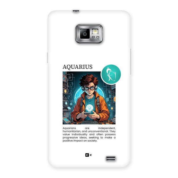 Admire Aquarius Back Case for Galaxy S2