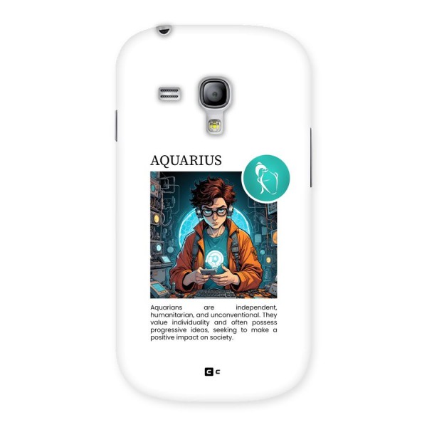 Admire Aquarius Back Case for Galaxy S3 Mini