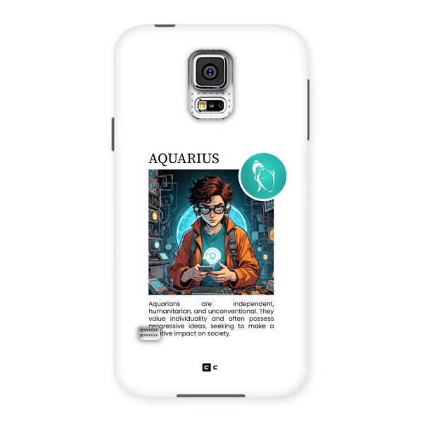 Admire Aquarius Back Case for Galaxy S5