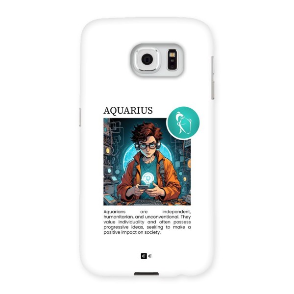 Admire Aquarius Back Case for Galaxy S6