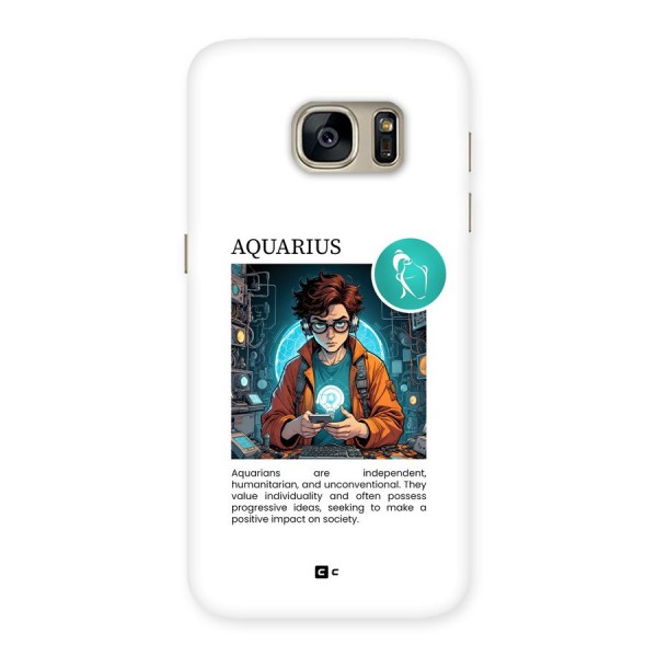 Admire Aquarius Back Case for Galaxy S7