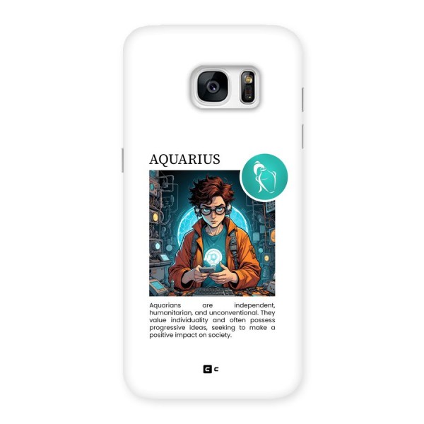 Admire Aquarius Back Case for Galaxy S7 Edge