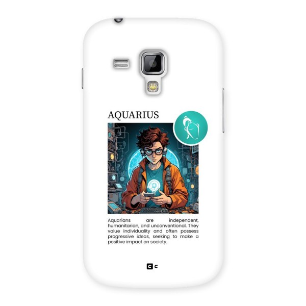 Admire Aquarius Back Case for Galaxy S Duos