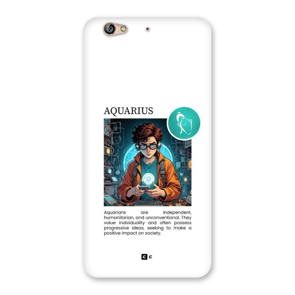 Admire Aquarius Back Case for Gionee S6