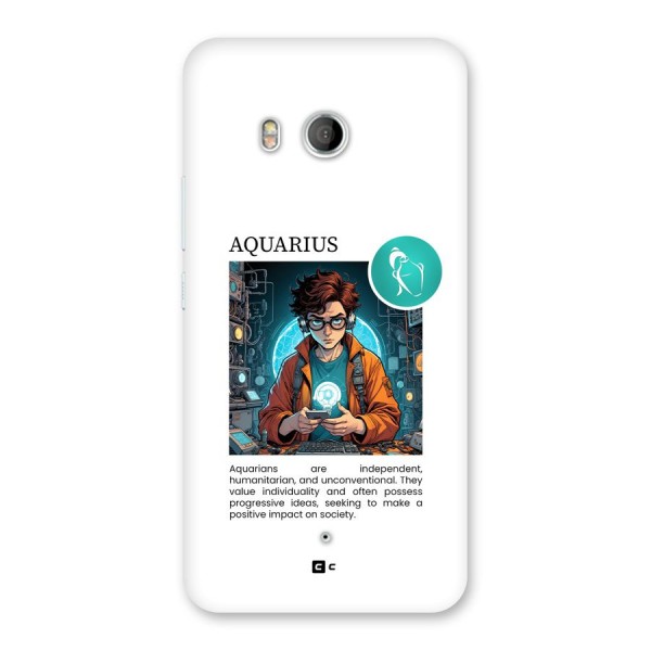 Admire Aquarius Back Case for HTC U11