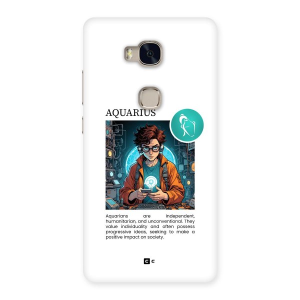 Admire Aquarius Back Case for Honor 5X