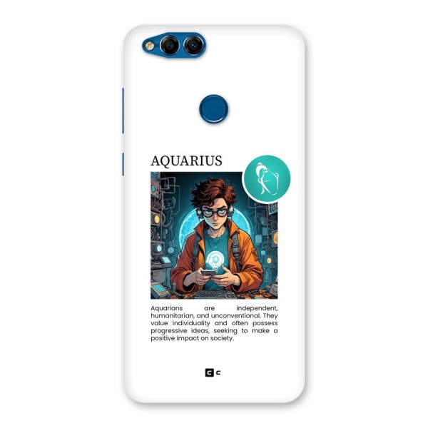 Admire Aquarius Back Case for Honor 7X