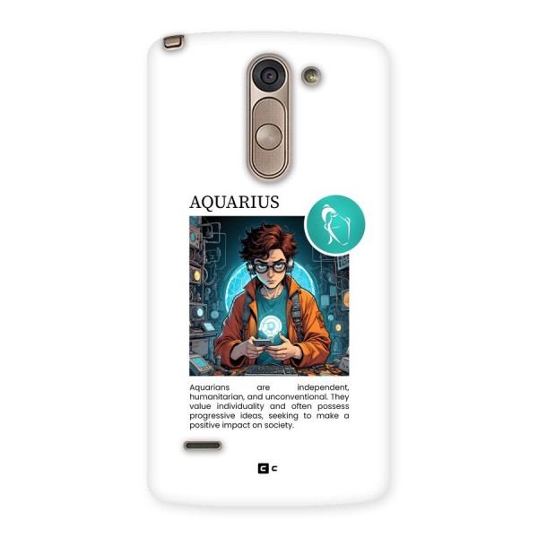 Admire Aquarius Back Case for LG G3 Stylus