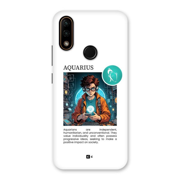 Admire Aquarius Back Case for Lenovo A6 Note