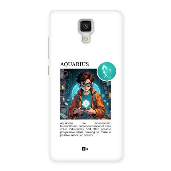 Admire Aquarius Back Case for Mi4