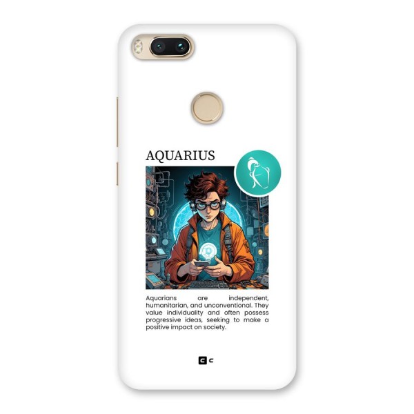 Admire Aquarius Back Case for Mi A1