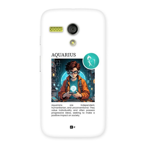 Admire Aquarius Back Case for Moto G