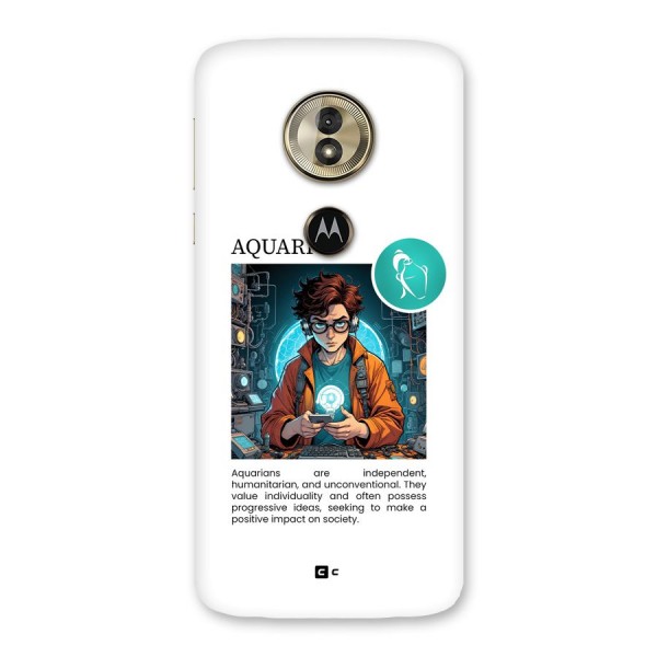 Admire Aquarius Back Case for Moto G6 Play