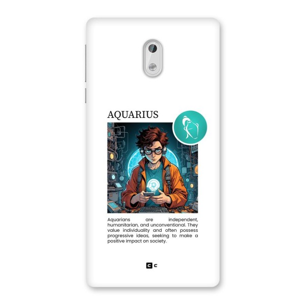 Admire Aquarius Back Case for Nokia 3