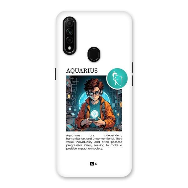 Admire Aquarius Back Case for Oppo A31