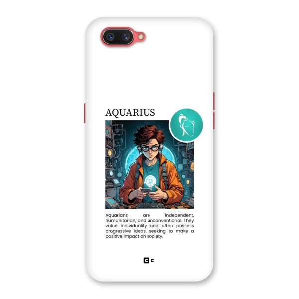 Admire Aquarius Back Case for Oppo A3s