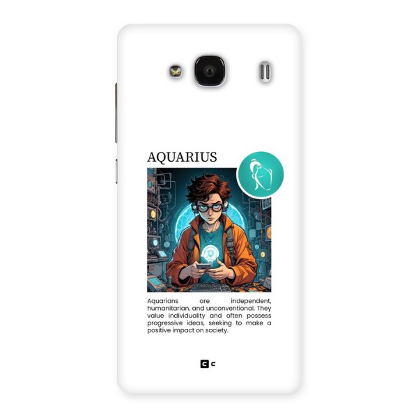 Admire Aquarius Back Case for Redmi 2s