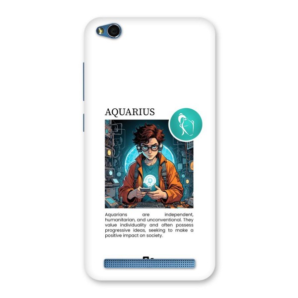 Admire Aquarius Back Case for Redmi 5A