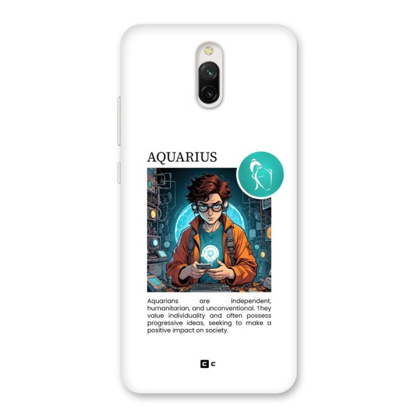 Admire Aquarius Back Case for Redmi 8A Dual