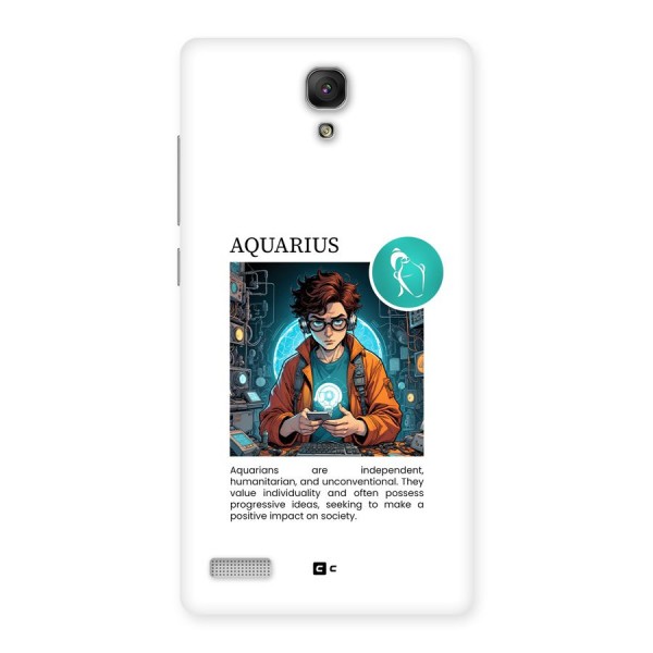 Admire Aquarius Back Case for Redmi Note