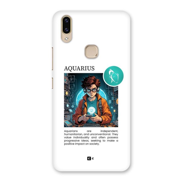 Admire Aquarius Back Case for Vivo V9