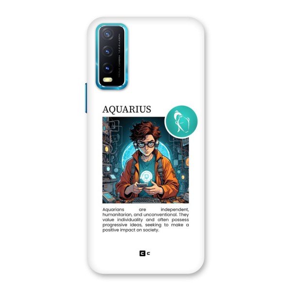 Admire Aquarius Back Case for Vivo Y12s