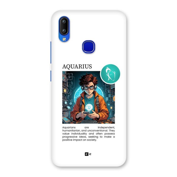 Admire Aquarius Back Case for Vivo Y91