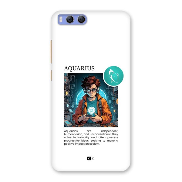 Admire Aquarius Back Case for Xiaomi Mi 6