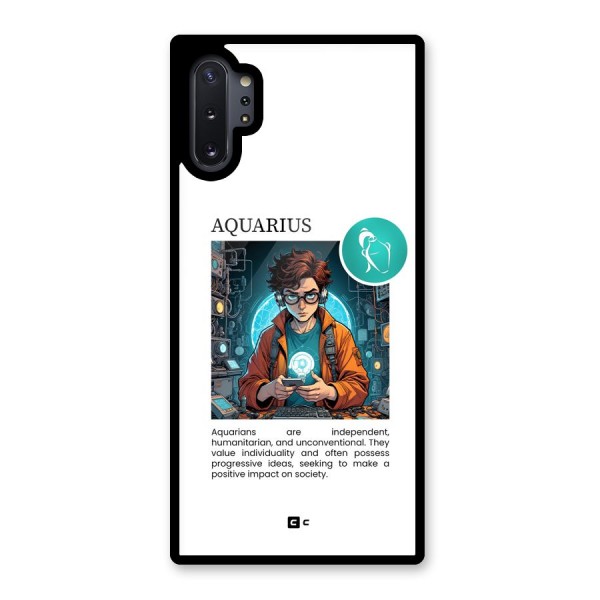 Admire Aquarius Glass Back Case for Galaxy Note 10 Plus